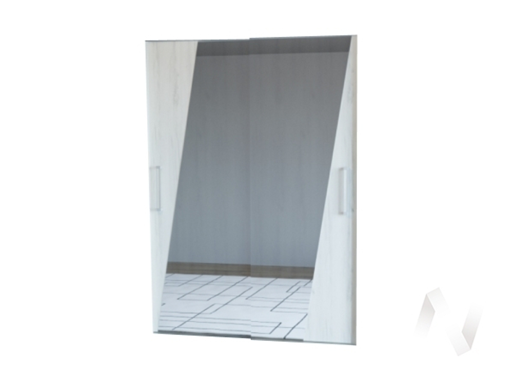 Фасад шкаф-купе ПШ-2.9 1800 Норд (дуб крафт белый)