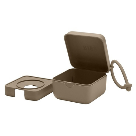 Контейнер BIBS Pacifier Box Dark Oak