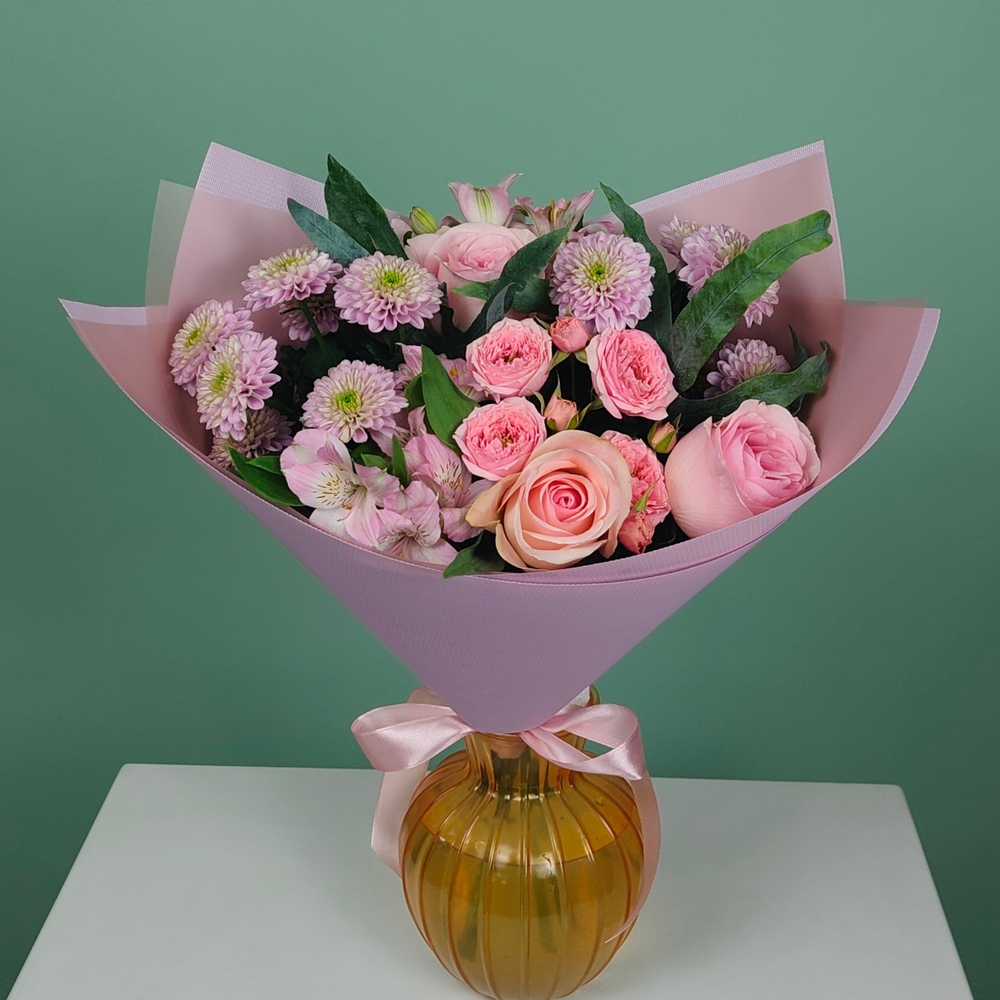 С18252 БУКЕТ "ВИНТАЖНЫЙ БЛЮЗ"