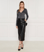 Хлопковый кардиган Pinko - графитовый(103941 A229)