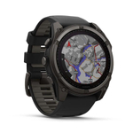 Часы Garmin Fenix 8 (51mm) Solar Sapphire Carbon Grey DLC U Black