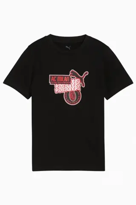 Футболка Puma AC Milan 25/26 FtblCulture Tee Junior - черный