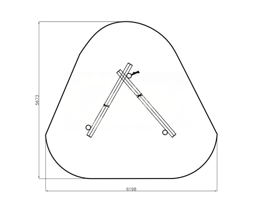 Игровой элемент AQUAWOOD «Направляющие с ведрами»