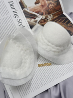 Подплечники (плечики) плечевые накладки плсложные белые трансформер