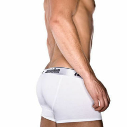 Мужские трусы боксеры Aussiebum Cotton Soft Boxer Metro White AB00151