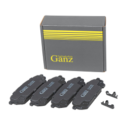 Колодки GANZ задние SUBARU Impreza 2.0 WRX Turbo 12 / 02 Арт.:GIJ07083