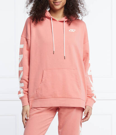 Худи exploded crackle log DKNY Sport - коралловый (DP1T8461)