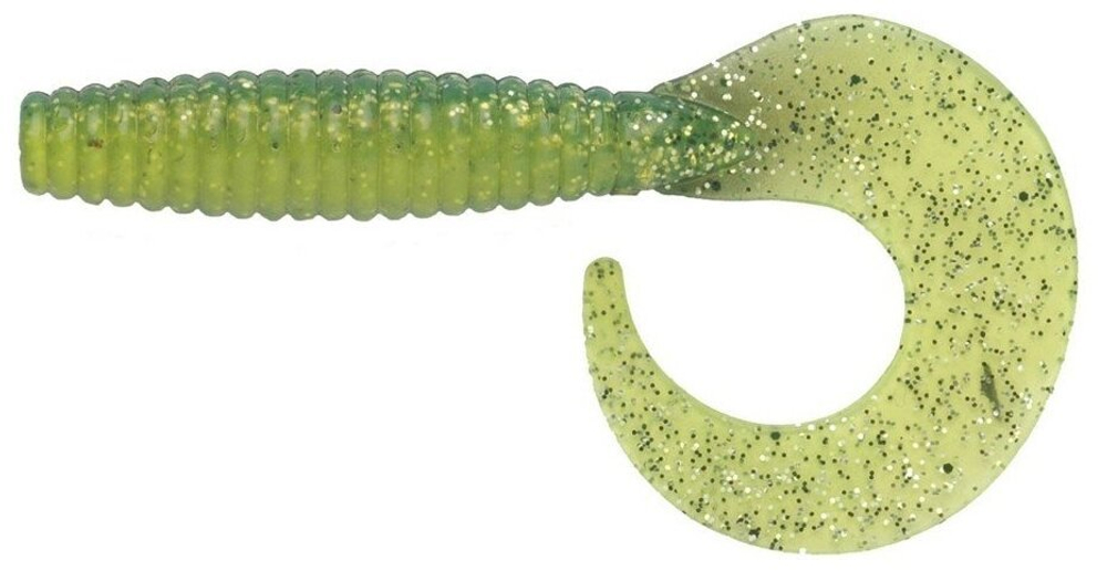 Мягкая приманка силикон Wake 4,5 Garlic grub GREEN GOBLIN 722