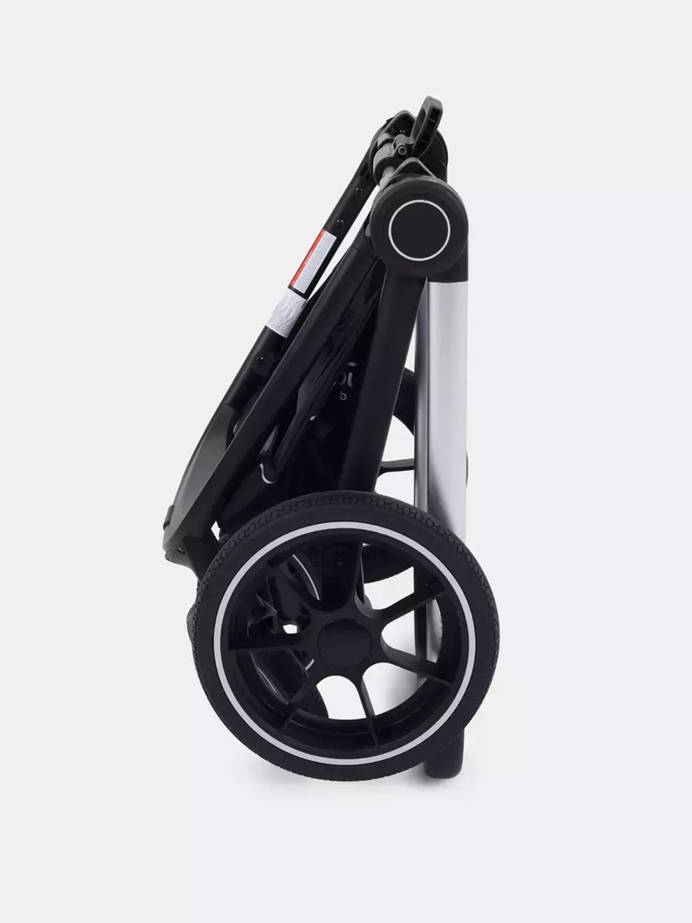 Коляска детская MOWBaby "ZOOM"PU (2в1) RA086 Silver Black