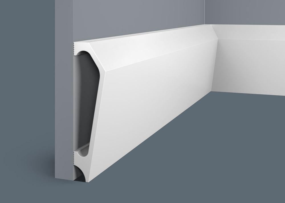 Плинтус Ecopolymer, 133x16 мм