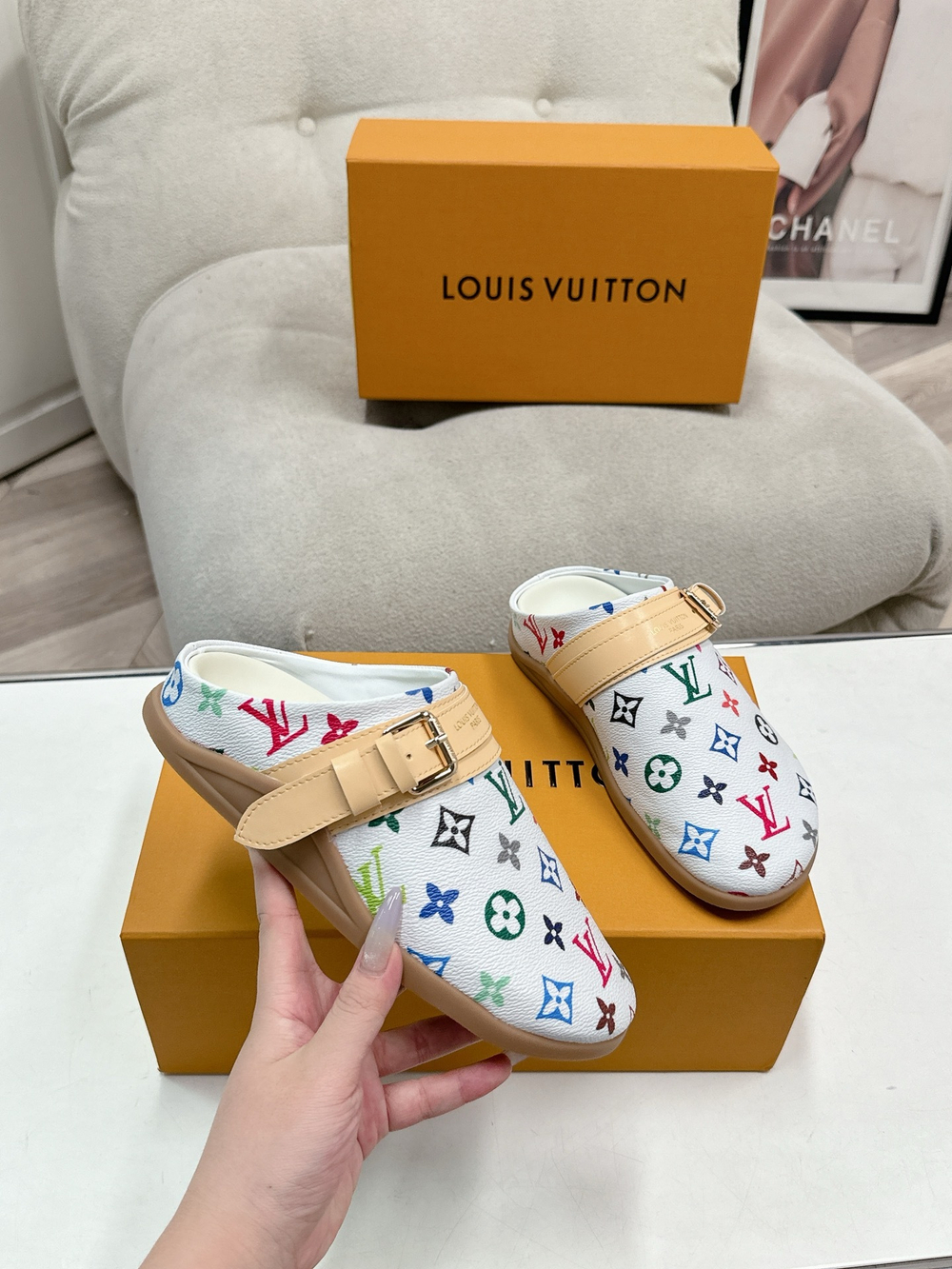 Louis Vuitton Cosy Flat Comfort Clog