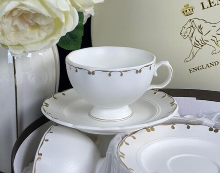 Lenardi 102-093 Чайный набор 12пр. 220мл АЛЕКСАНДРИЯ в под.уп.(х6)Фарфор