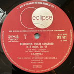 Бетховен- Концерт для скрипки (Англия 1970г.)