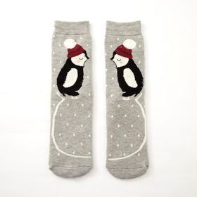 Носки женские Пингвинчики, 23-25 см