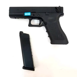 Модель пистолета WE Glock G18 gen3 Gas, Black