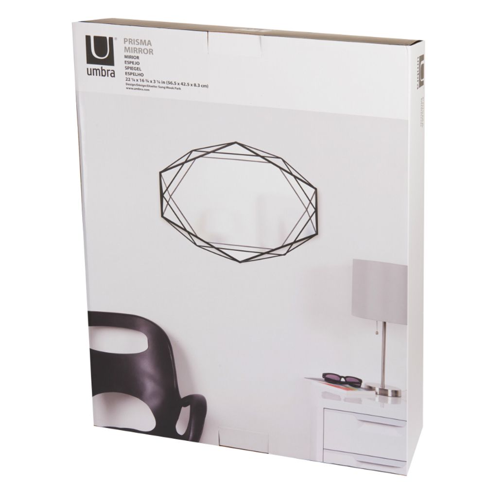 Зеркало Prisma чёрное