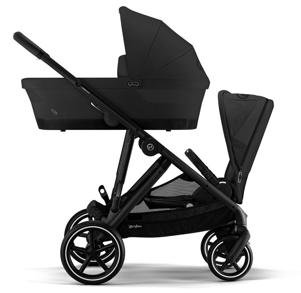 Коляска 2 в 1 Cybex Gazelle S BLK Moon Black