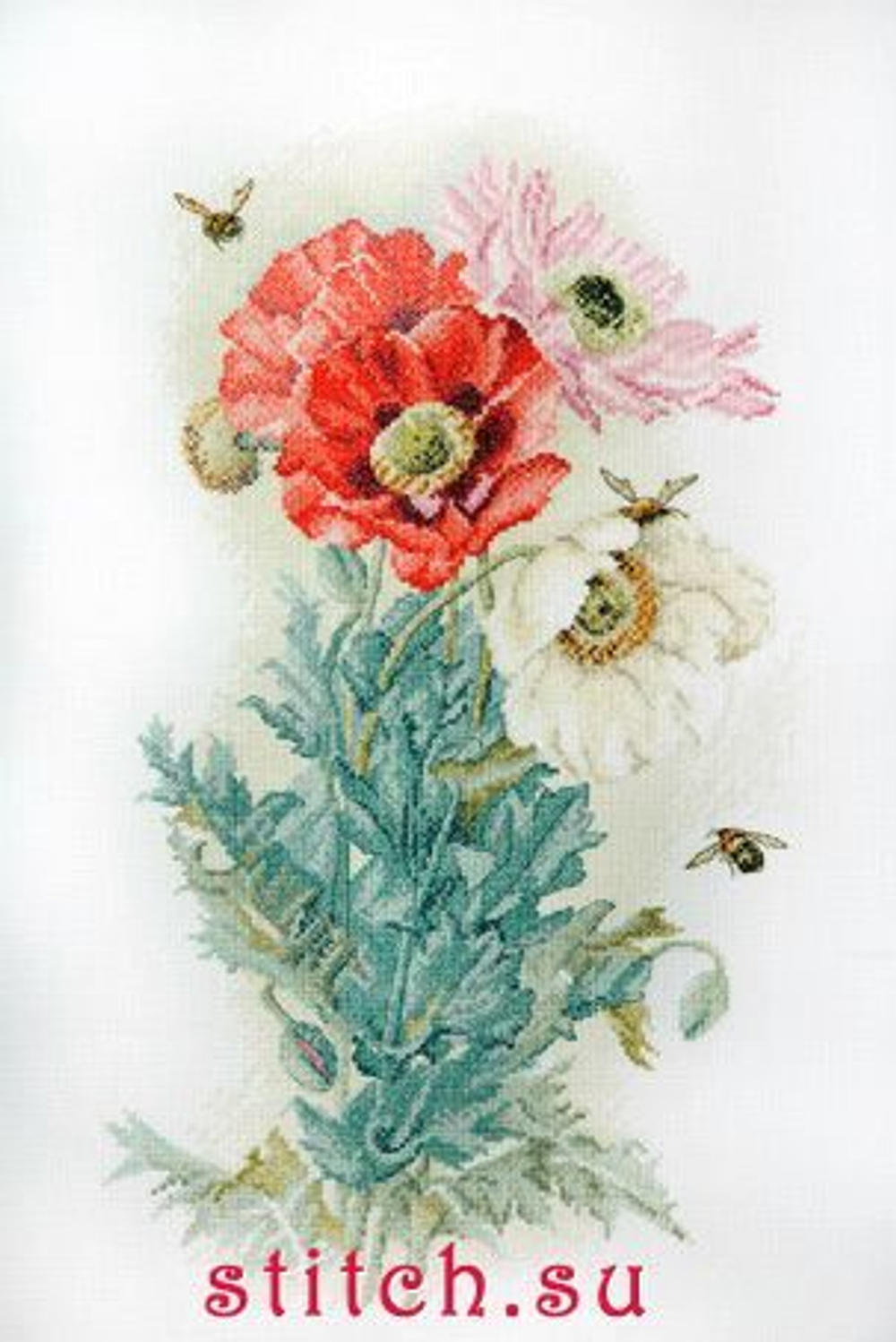 Набор для вышивания "Цветок ангелов" по картине П. Лонгпре 30 х 45 см (Россия)