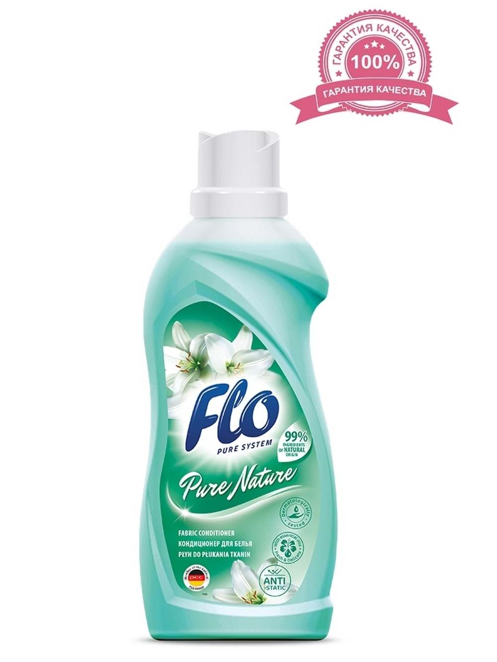КОНДИЦИОНЕР FLO PURE NATURE 1Л ЗЕЛЕНЫЙ 1020
