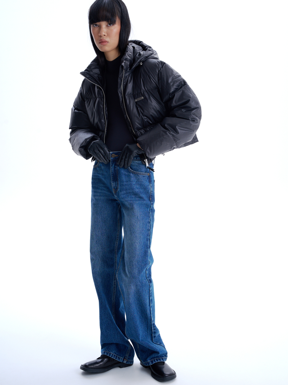 Пуховик-трансформер "Ice, baby" черный