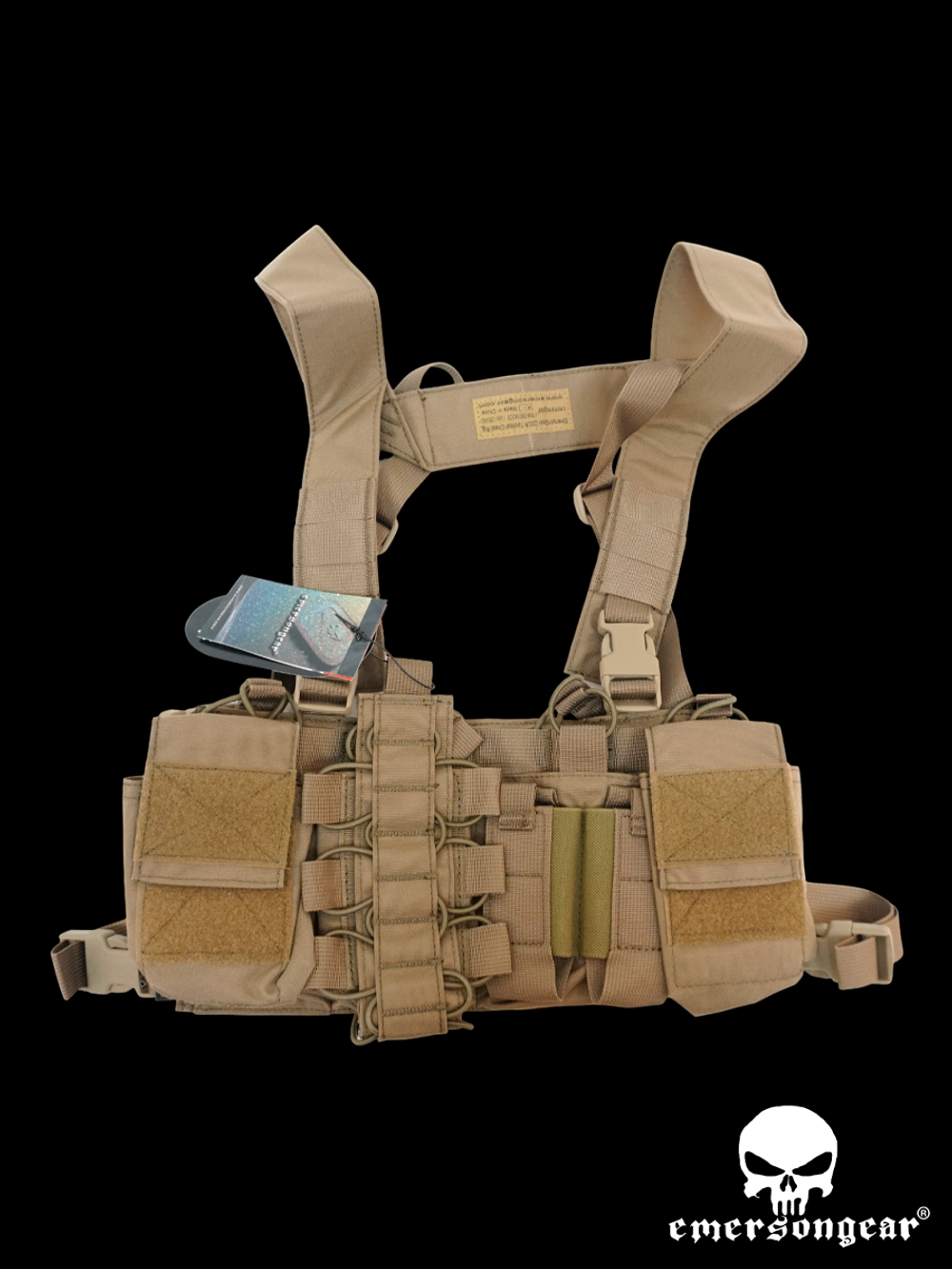 Разгрузочная система EmersonGear D3CR Tactical Chest Rig (EM7442CB). Койот