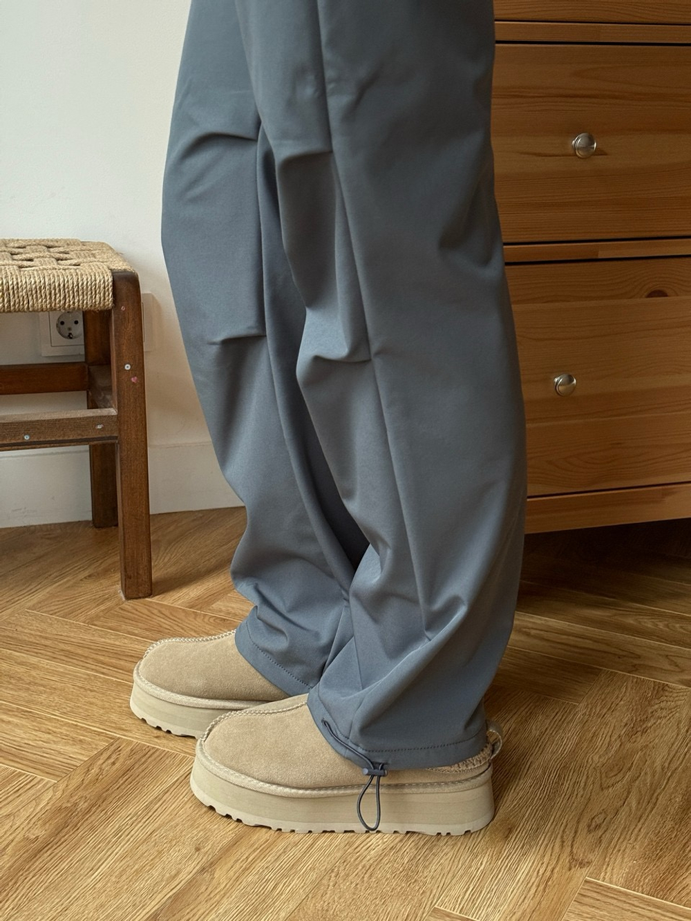 Брюки карго Snow для беременных, Серый графит