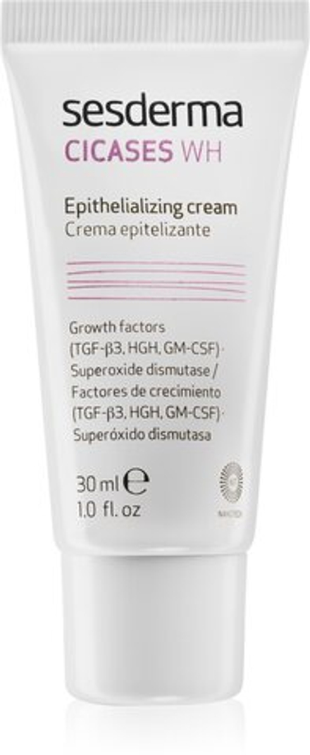 Sesderma Cicases WH - заживляющий крем /   30  ml  / GTIN 8429979419835