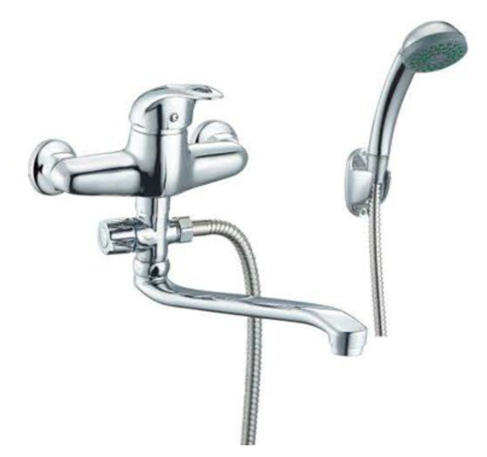 NHK6-C048, смеситель для ванны с плоским изливом  Ø 40