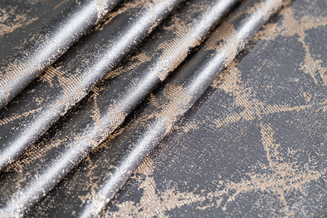 Портьера 275х260 Garda Decor Trento серая