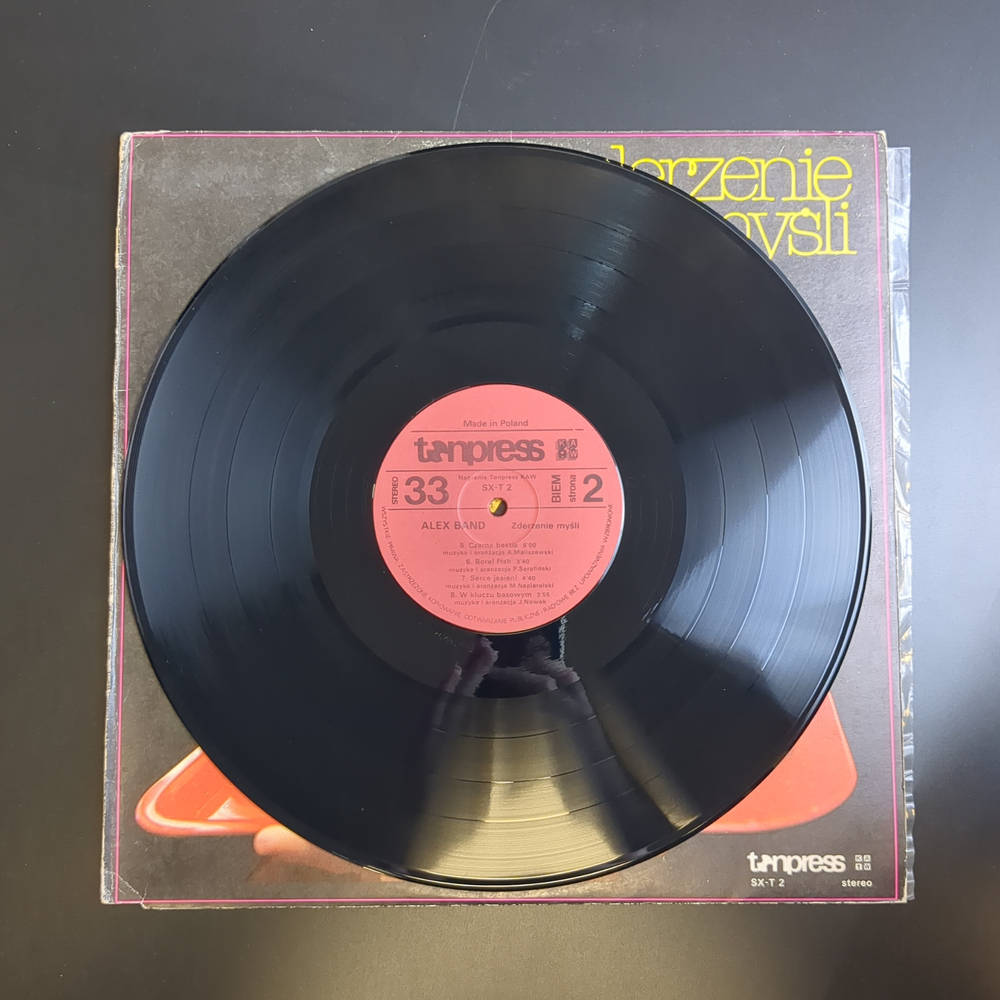 LP Alex Band - Zderzenie mysli. Джаз. Виниловая пластинка 12 дюймов. Польша 1979 год.