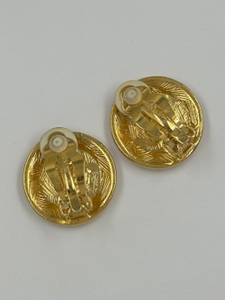 Клипсы с лого Givenchy