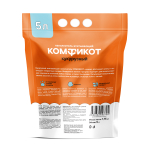 КОМФИКОТ Наполнитель кукурузный впитывающий, 5 л