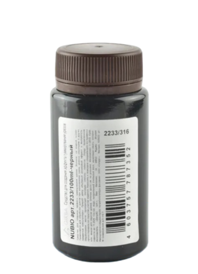 Краска для урезов Girba Nubio матовый, 100мл, чёрный [316]