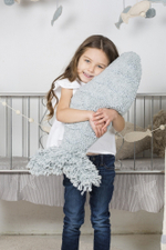 Подушка Lorena Canals Babyfish Aqua (27 x 60 см)