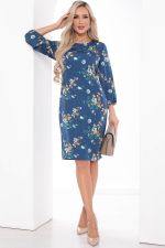 Платье "Твоя история" (синее) П8453 LT Collection (Акция)