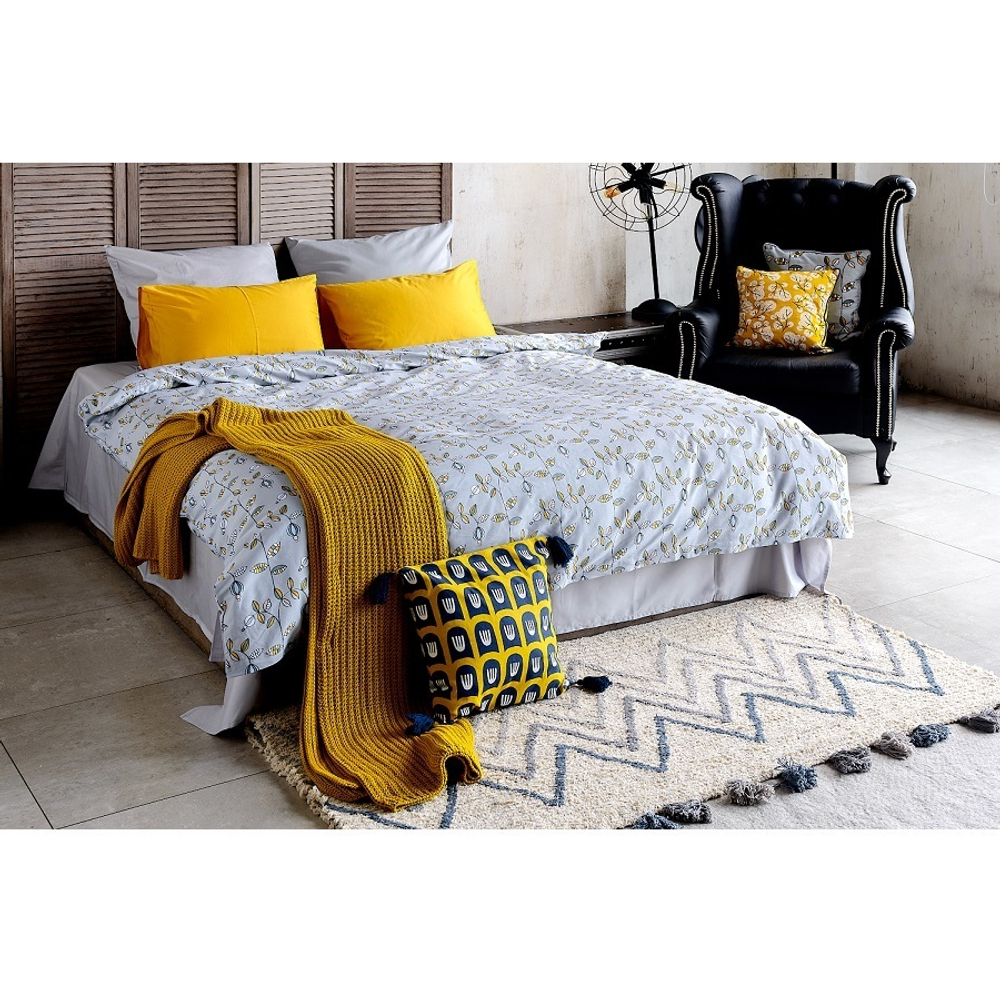 Пододеяльник из сатина с принтом Ягоды тайги russian north, 150х200 см