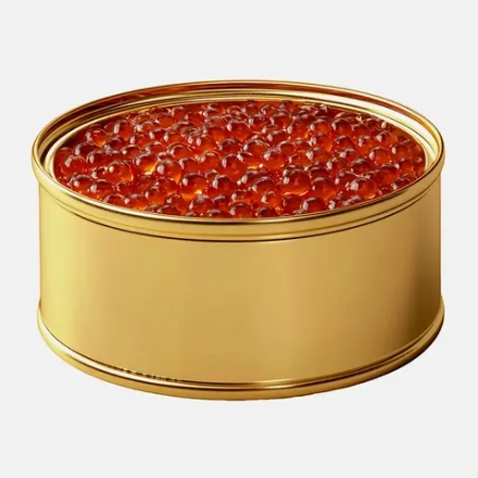 Икра лососевая зернистая натуральная 75г