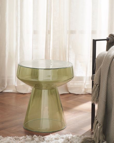 Оливковый приставной столик “Флумс”