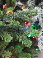 Елка с гирляндой 2в1 «Венецианская» (Литая+пвх) 240 см / 2,4 м