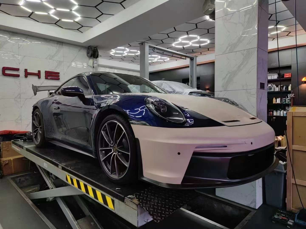 Обвес переделка в стиле GT3 для PORSCHE 911 992.1 CARRERA S 2019–2025