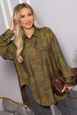 Блуза Тайна очарования (зеленая) Б14434-5М LT Collection