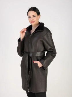 Дубленка зимняя шуба натуральная двухсторонняя