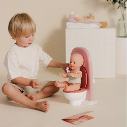 Smoby Baby Nurse - Двухсторонний туалет для куклы 42 см 220500