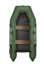 Барс-2900 СКК слань+киль зеленый (лодка ПВХ под мотор)