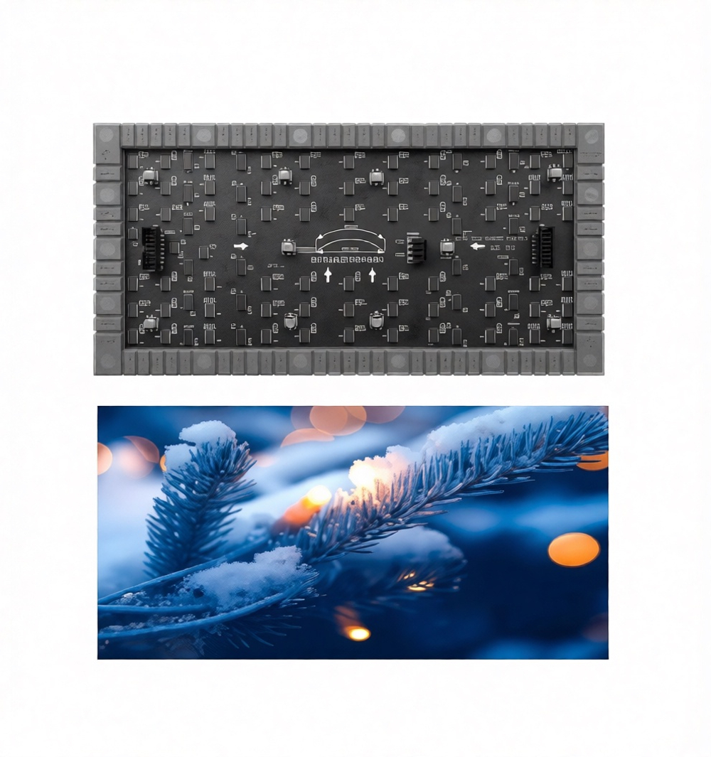 Гибкий LED модуль 320×160 мм