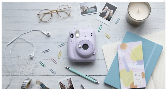 Фотоаппарат моментальной печати Fujifilm Instax Mini 11, печать снимка 62x46 мм, lilac purple