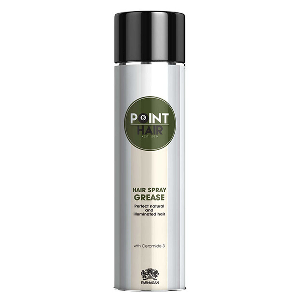 Спрей-блеск для волос с легкой фиксацией Farmagan Point Hair Spray Grease 400мл