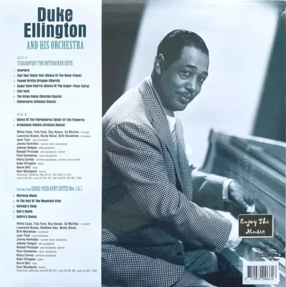 Duke Ellington And His Orchestra – Tchaikovsky: The Nutcracker Suite / Grieg: Peer Gynt Suite Nos. 1 & 2 - Red - LP