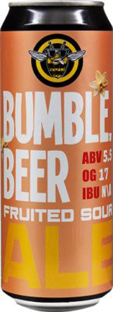 Пиво Бамбл.Бир Саур Эль 1 / BUMBLE.BEER Sour Ale 1 0.45 - банка