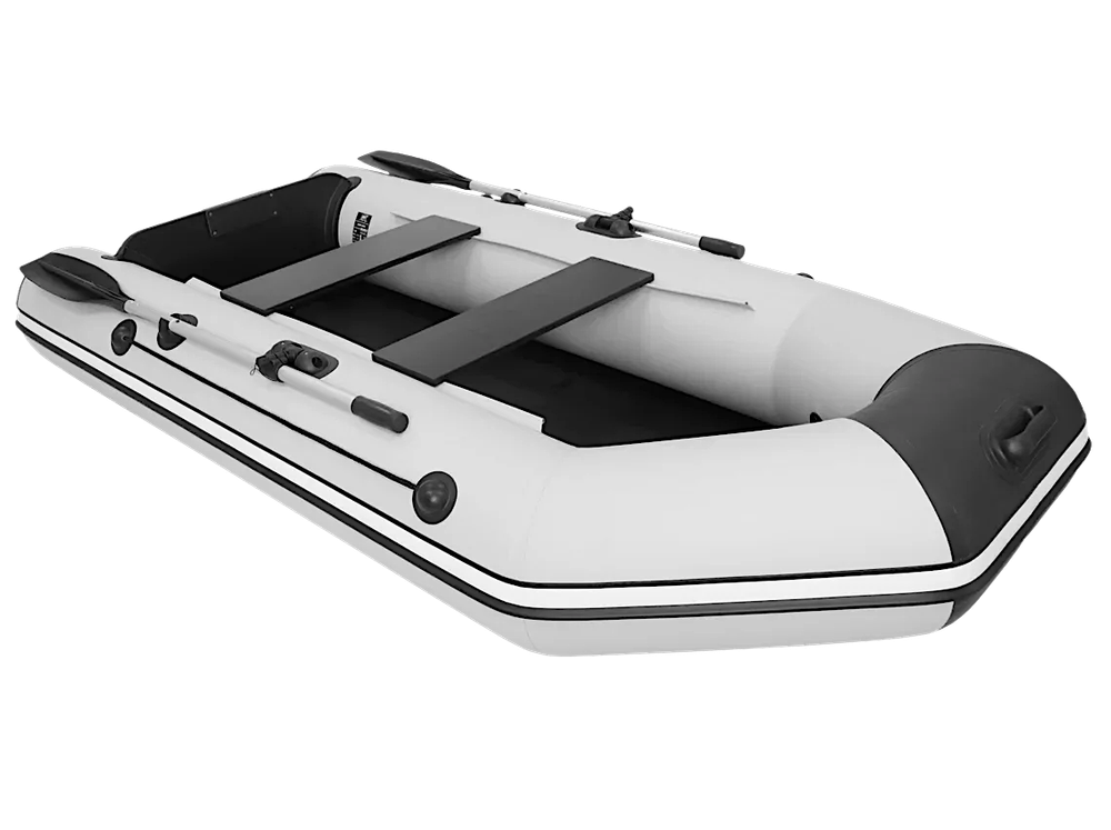 Лодка ПВХ Мастер Лодок Аква 2800 Слань-книжка Киль -